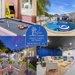 Good Times Getaway - Pool - Hot Tub - Theater Room