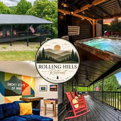 Rolling Hills Retreat | Hot Tub • Fire Pit • Sauna