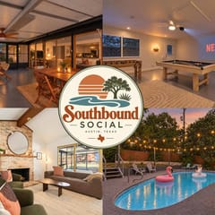 Southbound Social | Pool • Patio • Games & Movies