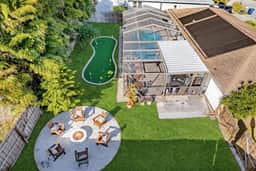 Pool & Fire Pit Retreat | BBQ Grill & Outdoor Oasis