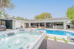 Resort Style Backyard~Heated Pool~Hot Tub~Fire Pit