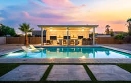 The Palm & Putt: Heated Pool | Golden Tee | Bocce