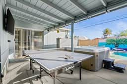 The Palms Cabana | Pool, Hot Tub, Bocce & PuttPutt