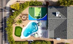Epic Desert Stay | Pool, Hot Tub & Sports Court