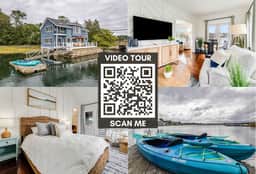 Oceanfront Dock Escape ~ Kayaks & Paddleboards