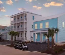 30A • Walk to Beach • 6 Seater Golf Cart