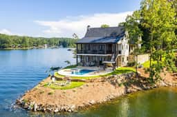 Luxe Lake Martin Home  Pool Hot Tub  Boat Dock
