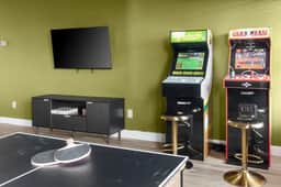 Water Slide & Pool • Basketball Court • Sleeps 16