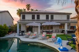 Water Slide & Pool • Basketball Court • Sleeps 16