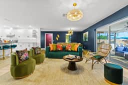 5 Min to Beach ~ Heated Pool  ~ Golf ~ Sleeps 12