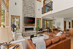 2 Homes • Sleeps 22 • Sauna • Hot Tub • Fire Pit
