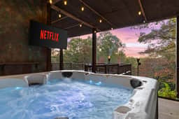 Mountain Views w/ Slide | Hot Tub | Game Room