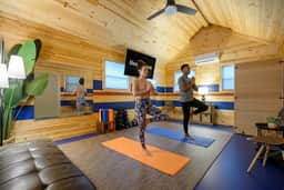 Retro Retreat: Stargazing Dome, Sauna & Hot Tub