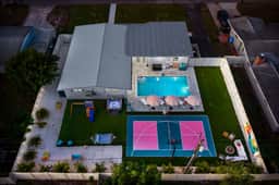 Sports Court • Playground • Putt Putt • Spa • Pool