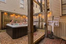 Charming Savannah Getaway | Hot Tub | Firepit