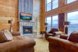 Sweet Mimosa Lodge | Indoor Pool, Hot Tub, Views