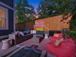 Outdoor Games • Hot Tub • Firepit • Grill • Sauna