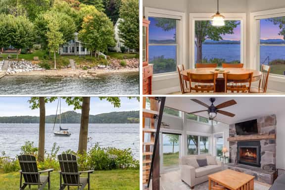 Shelburne Bay Lakefront Home w/ Private Beach - Image 1
