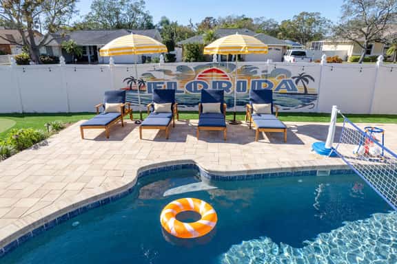 Private Resort | Pool, Spa, Tiki Bar + Games - Image 1