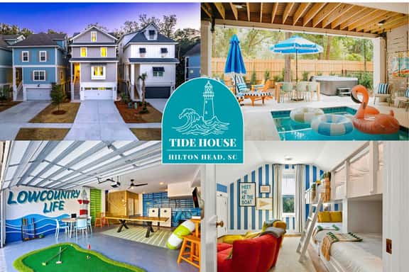 Hilton Head 6BR, Sleeps 18: Pool, Hot Tub, FirePit - Image 1