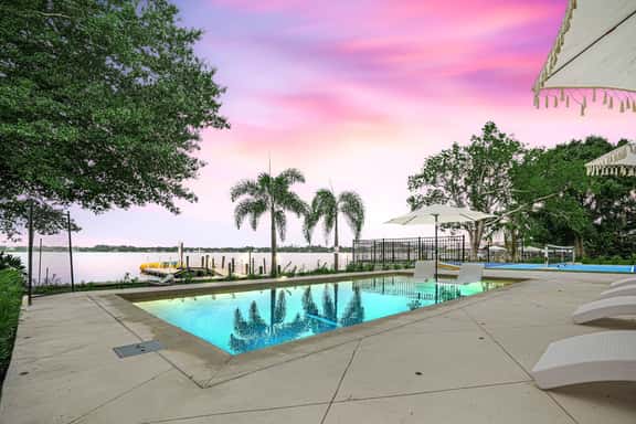 Luxe Lakefront w/ Pool, Pickleball, & Private Dock - Image 1