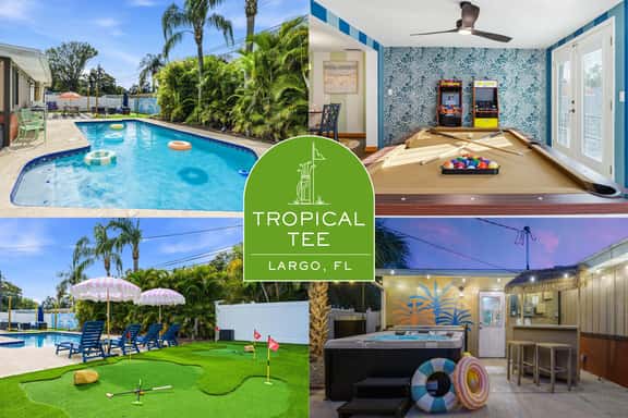 Tropical Tee - Putt Putt - Pool - Hot Tub - Bikes - Image 1