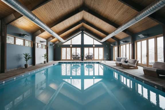 Luxury Lakeview Estate w/ Indoor Pool & Golf Sim - Image 1