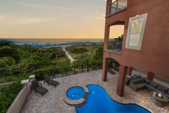 Beachfront Villa: Heated Pool, Spa & Pool Table - Image 1