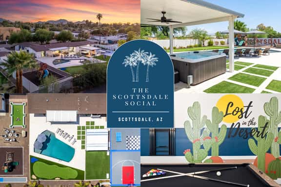 The Scottsdale Social: Pool + Hot Tub | Sleeps 18 - Image 1