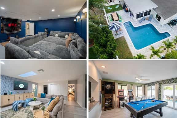 Epic Yard~ Movie Theater~ Pool ~Arcade Games - Image 1