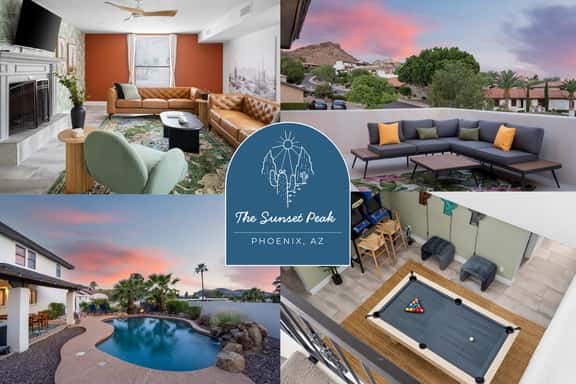 The Sunset Peak: Sleeps 18~Heated Pool~ Hot Tub - Image 1