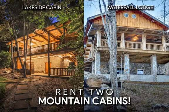 2 Cabins on Private Pond • Sleeps 30•Sauna•Hot Tub - Image 1