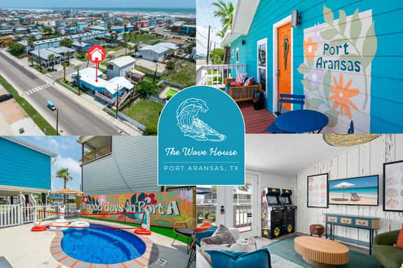 The Wave House: Sleeps 16~Pool~Hot Tub~Bikes - Image 1