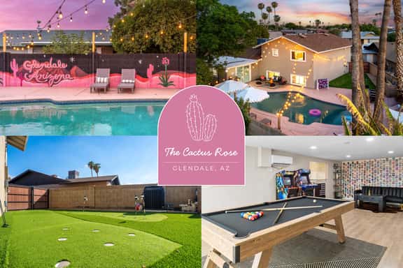 The Cactus Rose: Heated Pool, Putterball & Bocce! - Image 1