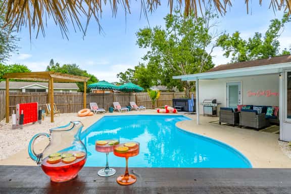 Resort Backyard Tiki Bar Fully Renovated Pool - Image 1