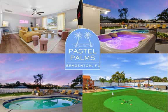 Pastel Palms | Resort Pool, Hot Tub & Sport Court - Image 1