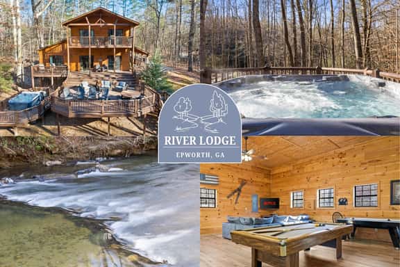 River Lodge • Kayaks • Mins to Blue Ridge • River - Image 1