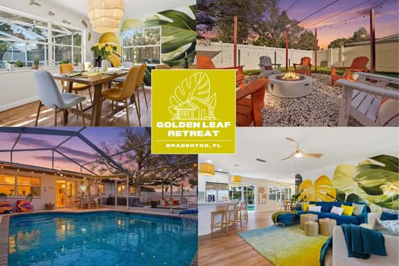 Poolside Retreat • Sleeps 8 • Putt Putt • Hot Tub - Image 1
