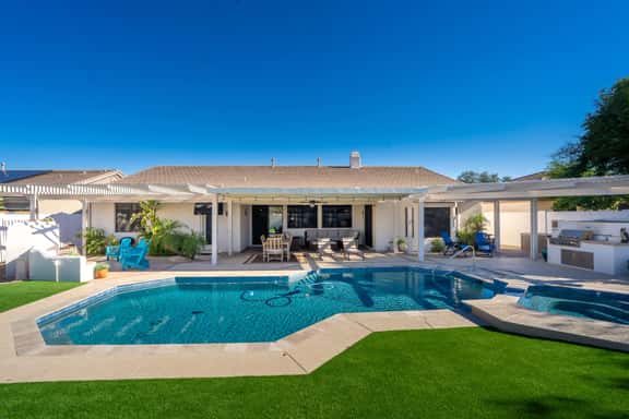 Pool & Spa • Outdoor Fireplace • BBQ • Pool Table - Image 1
