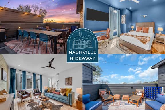 Nashville Hideaway - Rooftop Patio w City Views - Image 1