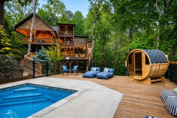 Heated Pool • Mtn Views • Sleeps 20 • Game Room - Image 1