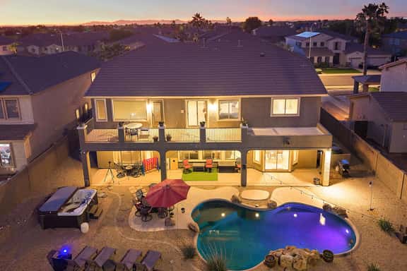 Sleeps 14 • Pool&Spa • Fire Pit • Billiards • EV Plug - Image 1