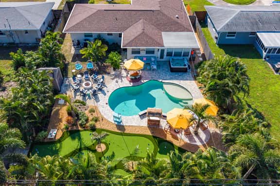 Resort Style Backyard  Pool  Hot Tub  Movie Room - Image 1