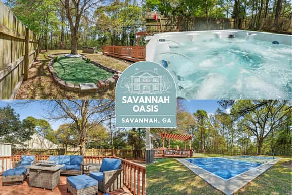 Savannah Oasis | Hot Tub + Pickleball + Putt Putt - Image 1