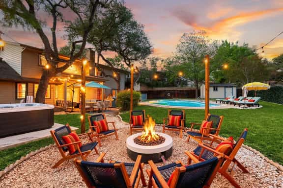 Elegant Escape • Sleeps 14 • Games, Pool, Fire Pit - Image 1