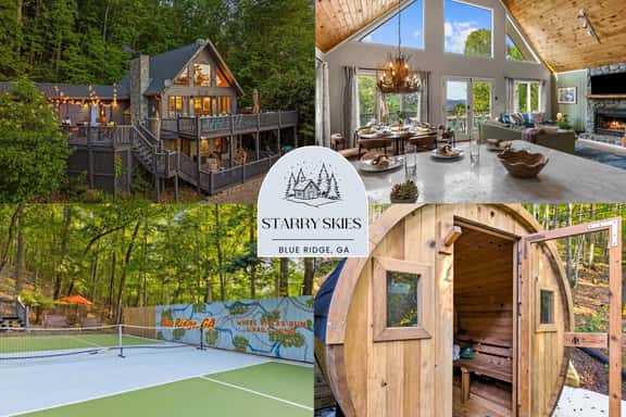Starry Skies: Sauna, S'mores & Pickleball Retreat - Image 1