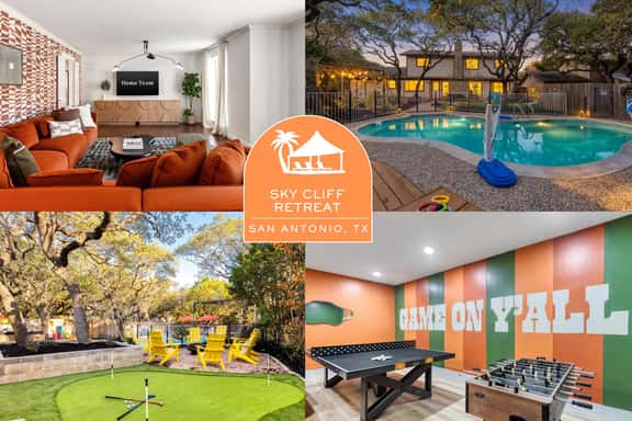 Sleeps 14 | Pool + Hot Tub | Near Airport - Image 1
