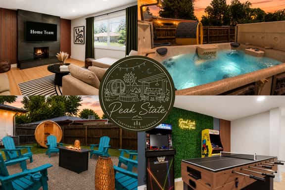 Peak State | Hot Tub, Sauna & Arcade - Image 1