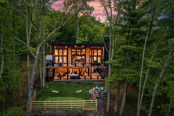 Glass Cabin Retreat w/ Hot Tub, Sauna + Epic Views - Image 1