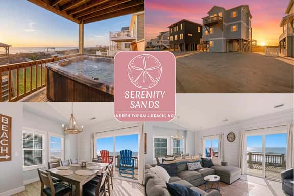Steps to the Sand • Sleeps 12 • Hot Tub • Grill - Image 1